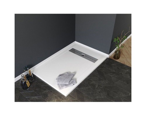 Душевой поддон из искусственного камня Aquanet Delight 120x90 260110 Белый