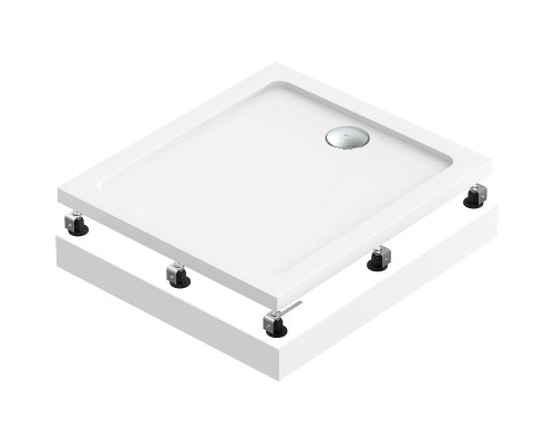 Акриловый поддон для душа Bas Олимпик 90х80 ПН00049 Белый