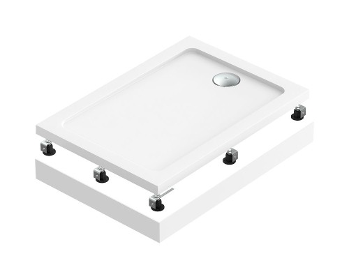 Акриловый поддон для душа Bas Олимпик 100х70 ПН00052 Белый