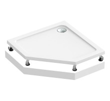 Акриловый поддон для душа Bas Пента 100х100 ПН00063 Белый