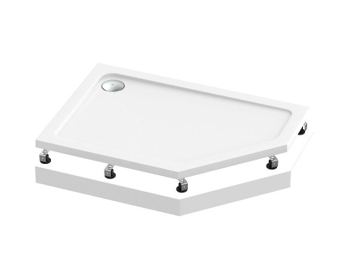 Акриловый поддон для душа Bas Пента 120х80 R ПН00065 Белый