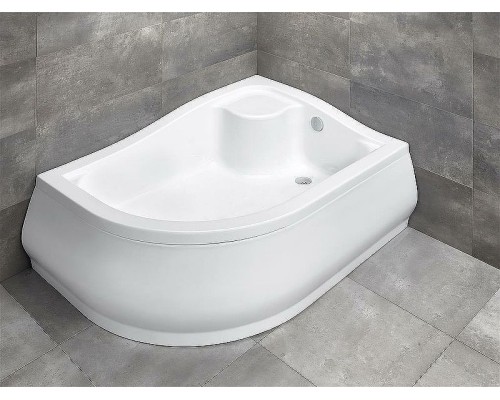 Акриловый поддон для душа Radaway Korfu E 100x80 R 4E81400-03R Белый
