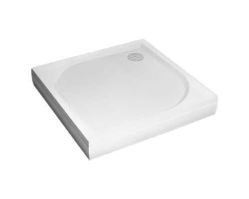 Душевой поддон из искусственного камня Radaway Paros C 80x80x13 белый