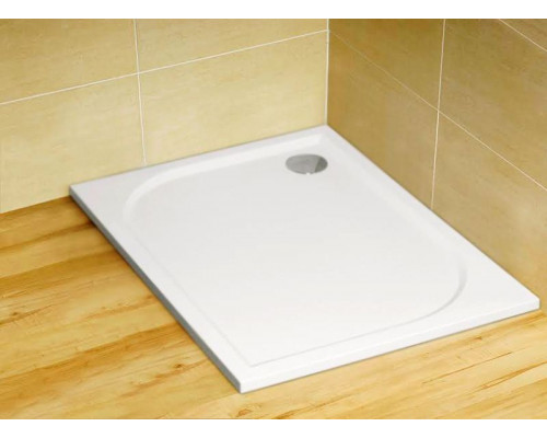 Душевой поддон из искусственного камня Radaway Paros D 80x100x13 белый