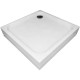 Душевой поддон из искусственного камня Aquatek 90x90 квадратный с ножками Белый