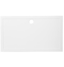 Душевой поддон из искусственного камня Aquanet Alfa Delta 120x80 168430 Белый