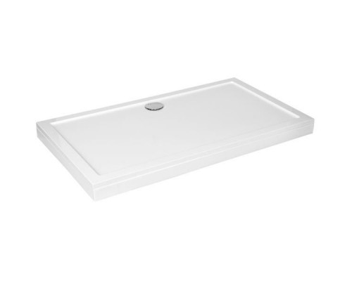 Душевой поддон из искусственного камня Aquanet Alfa Delta 140x80 172468 Белый