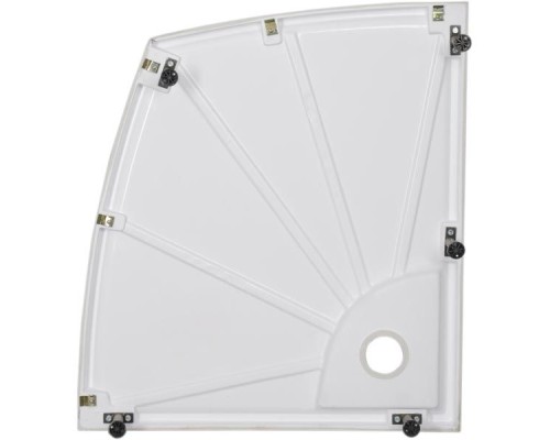 Душевой поддон из искусственного камня Aquanet Ivo 90x100 L 180597 Белый