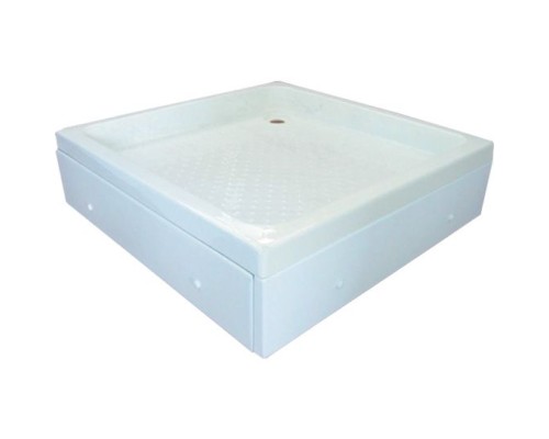 Акриловый поддон для душа Bas Аполло 90x90 Белый