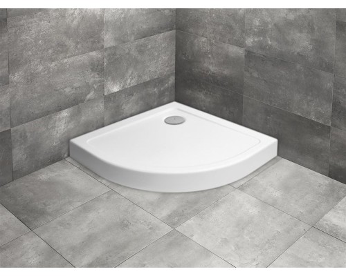 Акриловый поддон для душа Radaway Doros A Compact 80x80x11,5 Белый