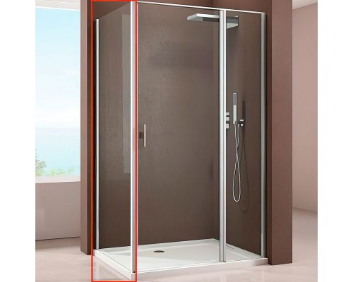 Душевая стенка Allen Brau Priority 90 3.31016.00 профиль Хром стекло прозрачное