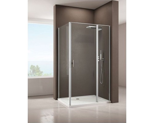 Душевая стенка Allen Brau Priority 90 3.31016.00 профиль Хром стекло прозрачное