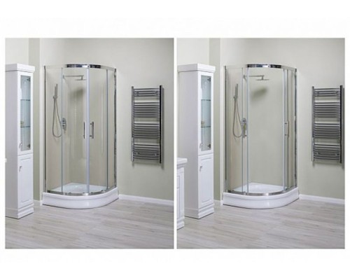 Душевой уголок Aquanet Delta NPE2142 90х90 профиль Хром стекло прозрачное