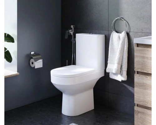 Комплект душевого уголка AM.PM Gem UK91SA с поддоном с мебелью с унитазом с комплектом смесителей с душевым гарнитуром и аксессуарами