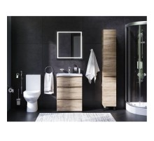 Комплект душевого уголка AM.PM Gem UK91SA с поддоном с мебелью с унитазом с комплектом смесителей с душевым гарнитуром и аксессуарами