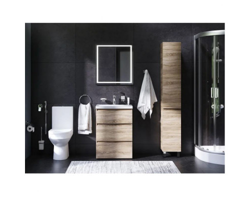 Комплект душевого уголка AM.PM Gem UK91SA с поддоном с мебелью с унитазом с комплектом смесителей с душевым гарнитуром и аксессуарами