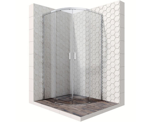 Душевой уголок Ambassador Queen 90х90 11011101 профиль Хром стекло прозрачное