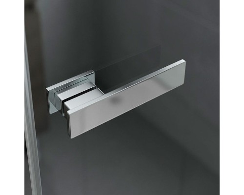 Душевой уголок Ambassador Abner 90x90 10011101R профиль Хром стекло прозрачное