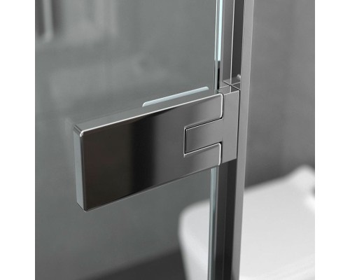 Душевой уголок Ambassador Abner 90x90 10011101R профиль Хром стекло прозрачное