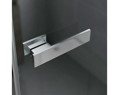 Душевой уголок Ambassador Abner 120х80 10011103R профиль Хром стекло прозрачное