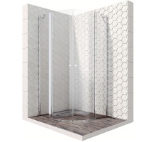 Душевой уголок Ambassador Nord 90х90 13011101 профиль Хром стекло прозрачное
