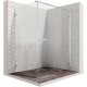 Душевой уголок Ambassador Abner 120х90 110011104R профиль Хром стекло прозрачное