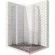 Душевой уголок Ambassador Nord 100х100 13011102 профиль Хром стекло прозрачное