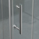Душевой уголок Ambassador Kingston 100х100 14011103 профиль Хром стекло прозрачное