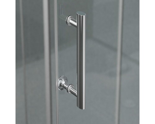 Душевой уголок Ambassador Kingston 100х100 14011105 профиль Хром стекло прозрачное