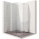 Душевой уголок Ambassador Kingston 100х100 14011105 профиль Хром стекло прозрачное