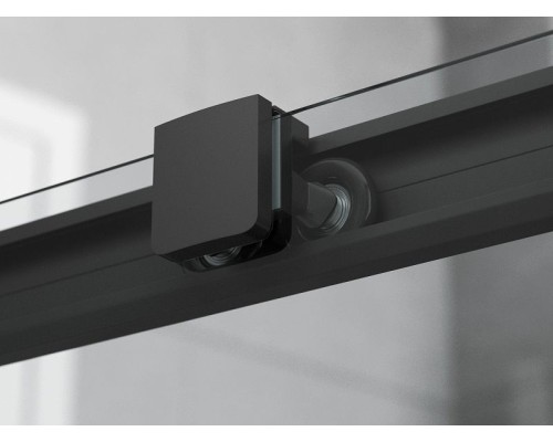 Душевой уголок Ambassador Queen 120х80 11011205RBlack профиль Черный стекло прозрачное