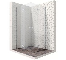 Душевой уголок Ambassador Nord 90х90 13011108 профиль Хром стекло прозрачное