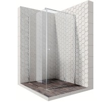 Душевой уголок Ambassador Diamond 100х100 12011103R профиль Хром стекло прозрачное