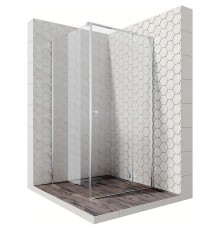 Душевой уголок Ambassador Diamond 100х100 12011103R профиль Хром стекло прозрачное