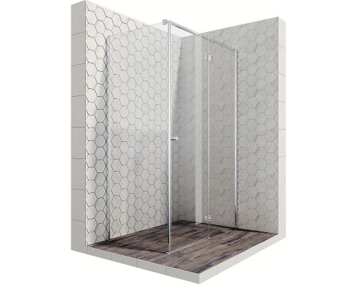 Душевой уголок Ambassador Diamond 120х80 12011104R профиль Хром стекло прозрачное