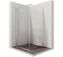 Душевой уголок Ambassador Diamond 90х90 12011105L профиль Хром стекло прозрачное