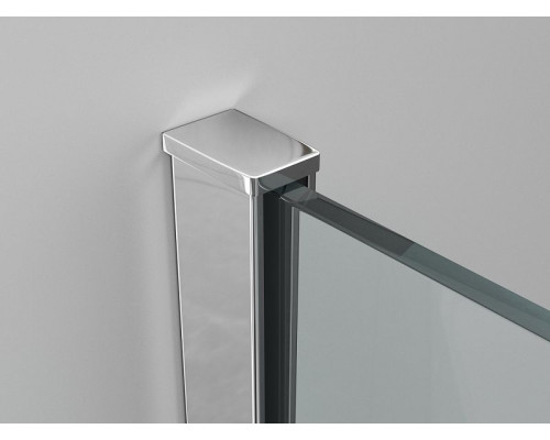 Душевой уголок Ambassador Diamond 100х100 12011106R профиль Хром стекло прозрачное