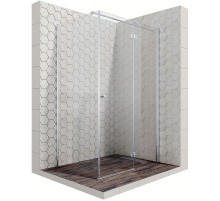 Душевой уголок Ambassador Diamond 120х80 12011107R профиль Хром стекло прозрачное