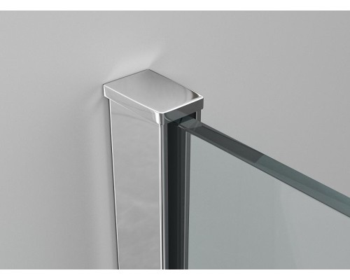 Душевой уголок Ambassador Diamond 120х90 12011108R профиль Хром стекло прозрачное