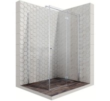 Душевой уголок Ambassador Diamond 120х90 12011108R профиль Хром стекло прозрачное