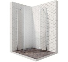 Душевой уголок Ambassador Diamond 90х90 12011111R профиль Хром стекло прозрачное