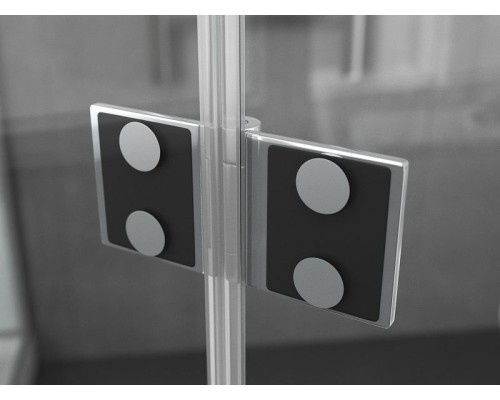 Душевой уголок Ambassador Diamond 100х100 12011112R профиль Хром стекло прозрачное