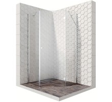 Душевой уголок Ambassador Diamond 100х100 12011112R профиль Хром стекло прозрачное