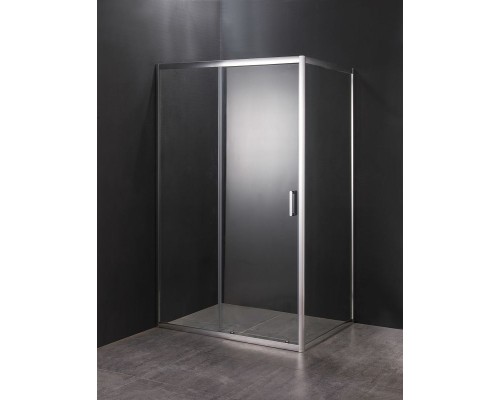 Душевой уголок Orange 120x80 E23-12080TCR профиль Хром стекло прозрачное