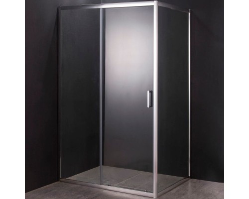 Душевой уголок Orange 120x80 E23-12080TCR профиль Хром стекло прозрачное