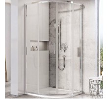 Душевой уголок Ravak Blix Slim BLSCP4-90 90x90 X3BM70C00Z1 профиль Хром стекло Transparent
