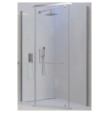 Душевой уголок Veconi Rovigo RV-36 90x90 RV36-90-01-C5 профиль Хром стекло прозрачное