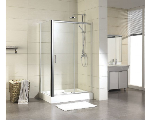 Душевой уголок Aquanet Delta NPE1131 160х90 273609 профиль Хром стекло прозрачное