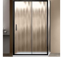 Душевой уголок Vincea Garda 120х90 VSR-1G9012CHB профиль Черный стекло шиншилла