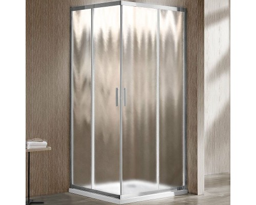 Душевой уголок Vincea Garda 120х100 VSS-1G1012CH профиль Хром стекло шиншилла